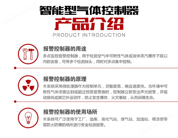 可燃氣體報警器產品介紹