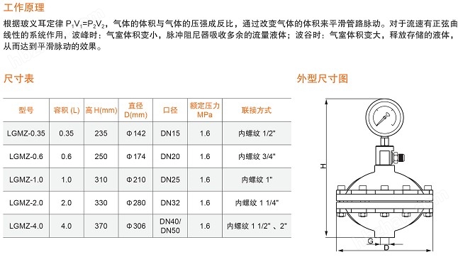 膜片式脈動緩沖器圖