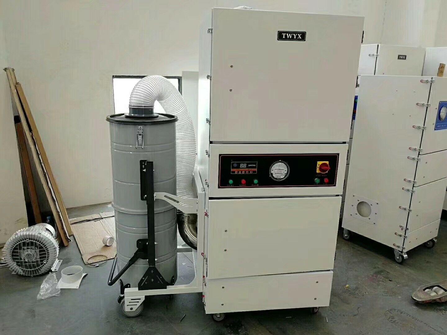 石雕打磨雕刻粉尘收集柜式吸尘器 粉尘收集柜式工业吸尘器示例图12